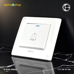 Belamy White Door Bell | BE-117-SW