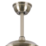 Breezelux Alpha 56" Modern Decorative Silent  ABS Blade Underlight with Remote Ceiling Fan (Antique Bronze) BL-2527