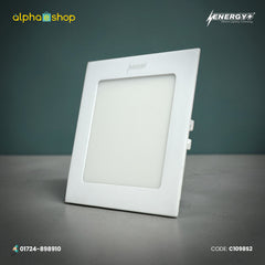 Energy Plus 2007 (1098) - 9W Square Concealed Panel LED Light (White) | C1098