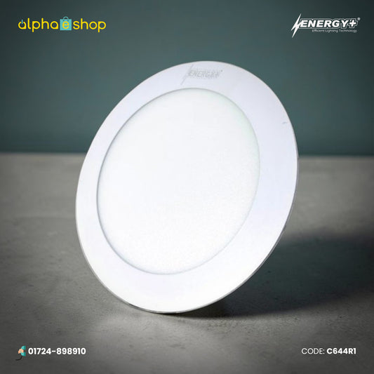 Energy Plus 644 - 18W Round LED Concealed Panel Light (White) | C644