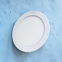Energy Plus 649 - 12W Round LED Concealed Panel Light (White) | C649