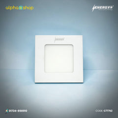 Energy Plus 777 - 6W Square LED Concealed Panel Light (White) | C777