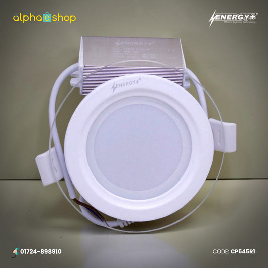 Energy Plus Cozy 2018 - 6W Round LED Concealed Panel Light (White) | CP545