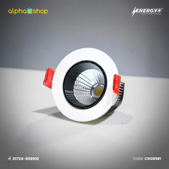 Energy Plus 1285 - 5W Round LED Concealed Spot Light (White)| CS1285