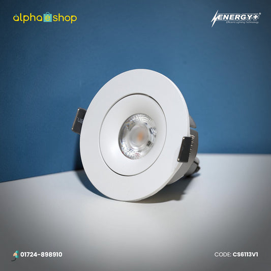 Energy Plus 6113 - 7W LED Concealed Spot Light (White)| CS6113