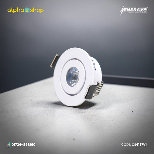 Energy Plus 6137 - 1W LED Concealed Spot Light (White)| CS6137