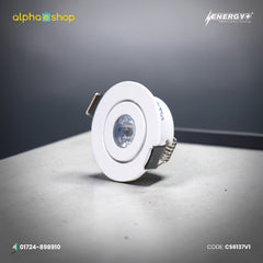 Energy Plus 6137 - 1W LED Concealed Spot Light (White)| CS6137