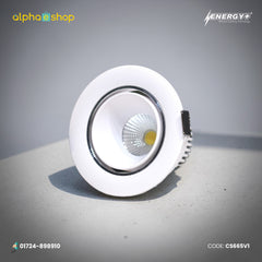 Energy Plus 665 - 7W Round LED Concealed Spot Light (White)| CS665