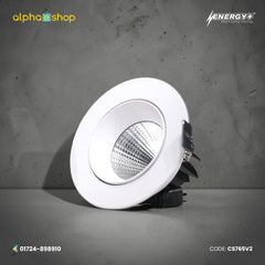 Energy Plus 765 - 7W Round LED Concealed Spot Light (White)| CS765