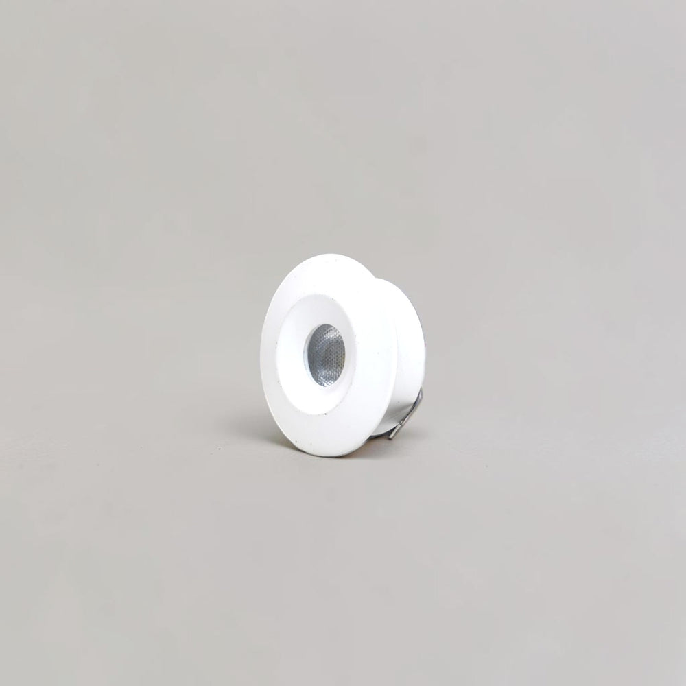 Energy Plus 1279 3W square LED concealed spot light in white with compact recessed design and silver reflector, model CS1279.