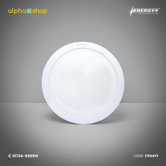 Energy Plus 24W Round LED Concealed Panel Light in White with model C944V1