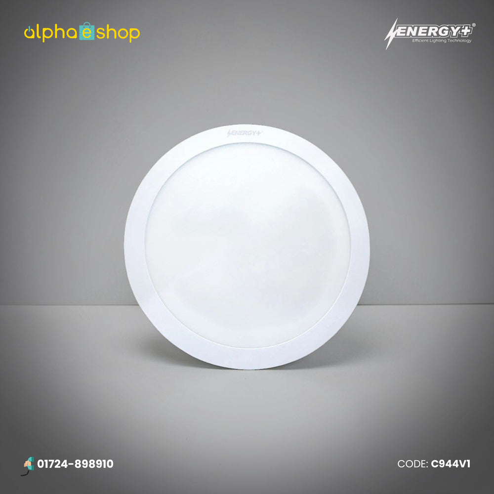 Energy Plus 24W Round LED Concealed Panel Light in White with model C944V1