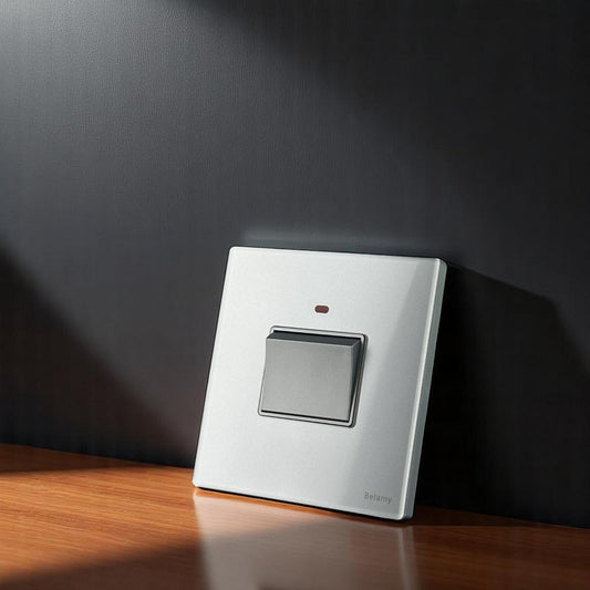 Belamy Sky Grey DP Switch 20A | BE-105-SW