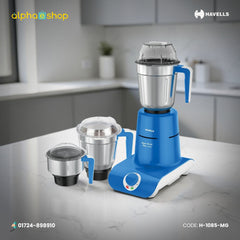 Havells Maxx Grind 750-Watt Mixer Grinder with 3 Jars H-1085-MG