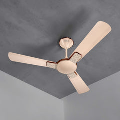 Havells ENTICER ART - NS FAUNA 48" Ceiling Fan (Champagne) H-292