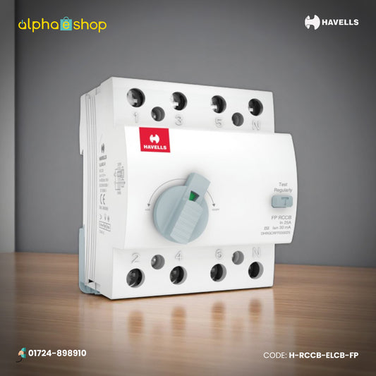 Residual Current Circuit Breaker (RCCB/ELCB) Four Pole | H-RCCB-ELCB-FP