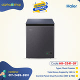 Haier HCF-175SG - Chest Deep Freezer 142L (Deep Ash) HR-3241-DF