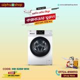 Haier 7 KG Front Loading Washing Machine (Grey) HR-3258-WM