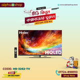 Haier H55S6UG PRO - 55" Bezel Less 4K Google Android 11 Smart TV (BLACK) HR-3262-TV