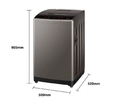 Haier 7kg Top Load Automatic Washing Machine (Grey) HR-3250-WM