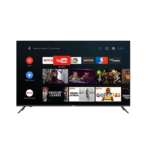 Haier H65K66UG - 65" Bezel Less 4K Google Android 11 Smart TV (Black) HR-3263-TV