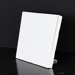 Belamy White 2 Gang 1 Way Switch | BE-148-SW