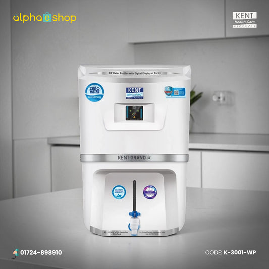 KENT Grand Star Smart Ro Water Purifier (White) K-3001-WP