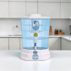 KENT Gold+ Gravity-Based Water Purifier (White & Blue) K-3005-WP