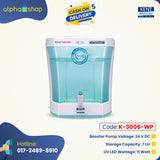 KENT Maxx Non-breakable UV Water Purifier (White & Blue) K-3006-WP