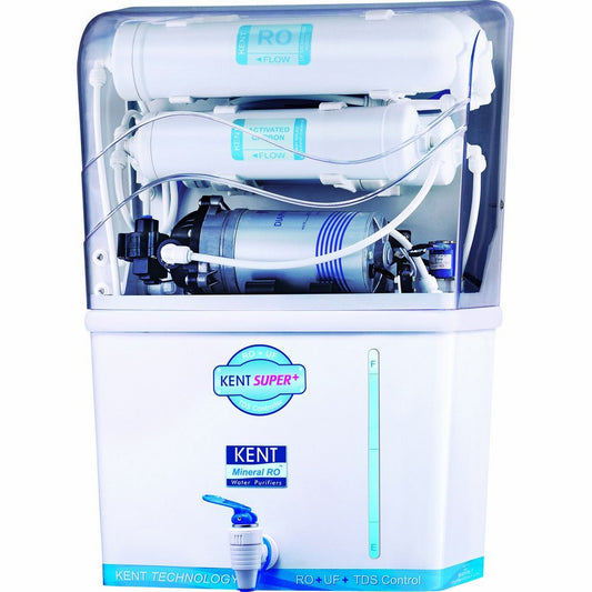 KENT Super+ WALL MOUNTED RO WATER PURIFIER (White) K-3272-WP