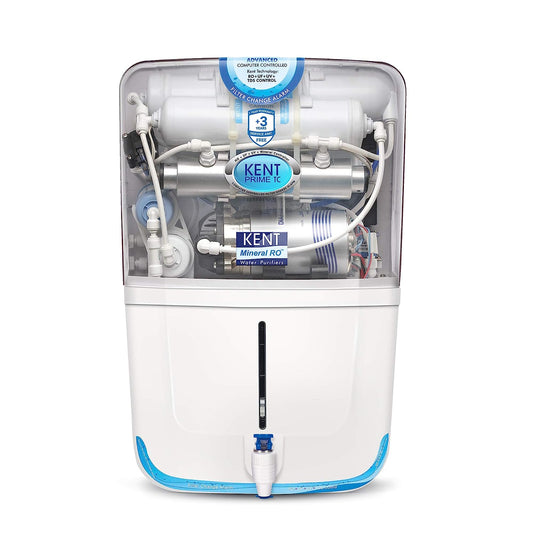 Kent Prime TC RO+UV+UF+TDS Controller Water Purification (White) K-3009-WP