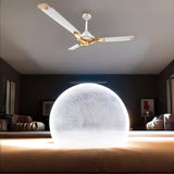Luminous Jaipur Mahal 52 Inch 3 Blade Decorative Energy Saving Ceiling Fan (Agaria White) L-231
