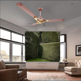 Luminous Jaipur Mahal 52 Inch 3 Blade Decorative Energy Saving Ceiling Fan (Rose Gold) L-232