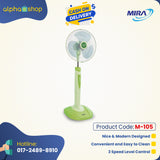 Mira 16″ Stand Fan M-1692 (Green) M-105