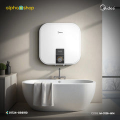 Midea Water Heater 15 Ltr D15-VI (White) M-3126-WH