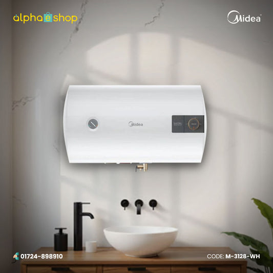 Midea Water Heater-D 100 Ltr (White) M-3128-WH