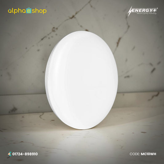 Energy Plus Moon 2026 - 10W Round Concealed Panel Light (White) | MC10