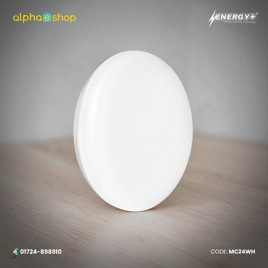 Energy Plus Moon 2026 - 24W Round Concealed Panel Light (White) | MC24