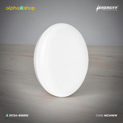 Energy Plus Moon 2026 - 24W Round Concealed Panel Light (White) | MC24