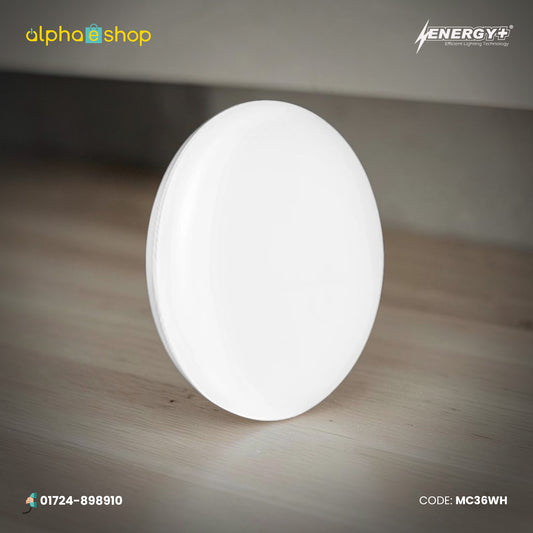 Energy Plus Moon 2026 - 36W Round LED Concealed Panel Light (White) | MC36