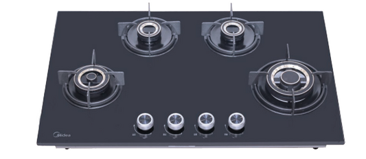 Midea Gas Burner 32" Magnificus 80GF503 (Black) M-1342-GSB