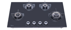 Midea Gas Burner 32" Magnificus 80GF503 (Black) M-1342-GSB