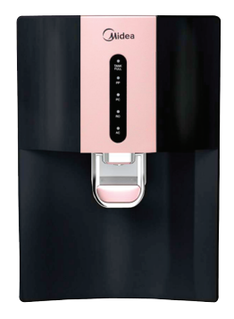 Midea water Purifier 8 Ltr JN1742T (RO) (Black) M-3123-WP