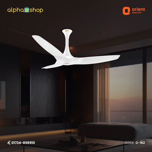 Orient AeroQuite BLDC Energy Saving With Remote 48" (White) O-162