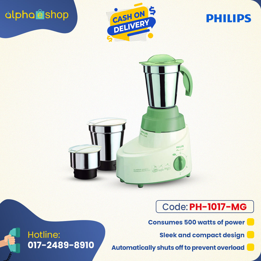 HL1606 - Mixer Grinder - Philips - Green  PH-1017-MG