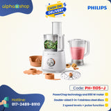 Philips HR7510/00 Viva Collection Compact Food Processor, PH-1105-J
