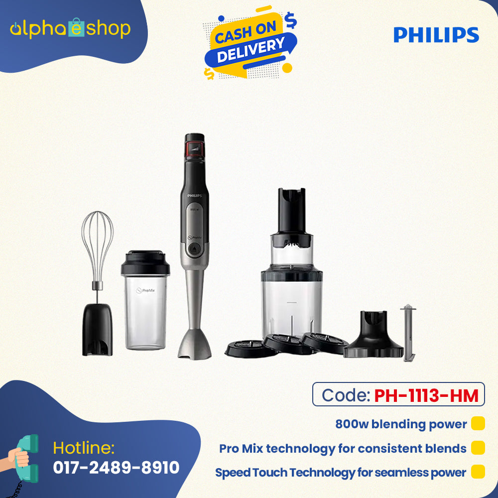 Philips HR2657/91 Viva Collection ProMix Multi-Functional Hand Blender ...