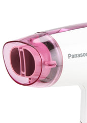 Panasonic EH-ND21 1200W white-pink hair dryer with dual airflow nozzle and compact design, model PA-EH-ND21.