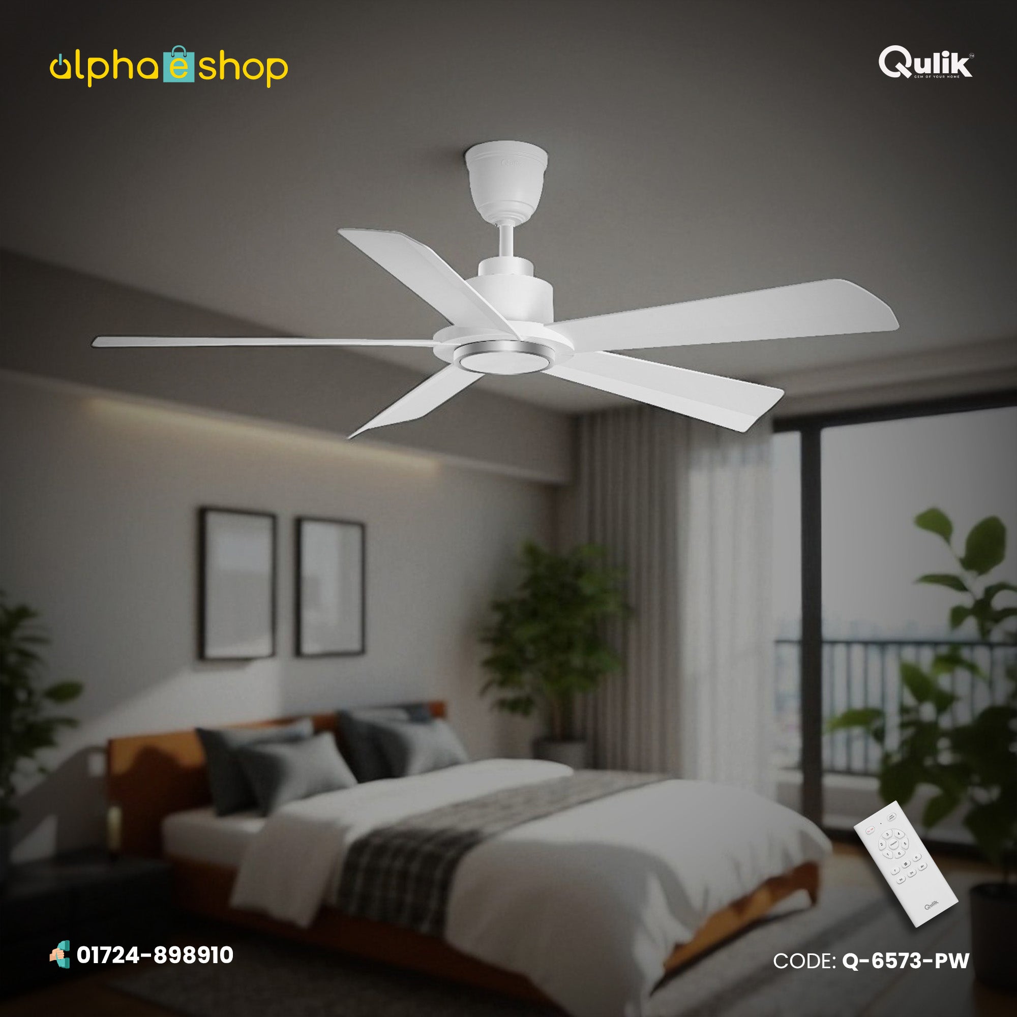 Quantom -Top ceiling fan 