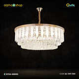 Qulik Modern Crystal Chandelier Hanging LED Ceiling Light (QL-3311-500)